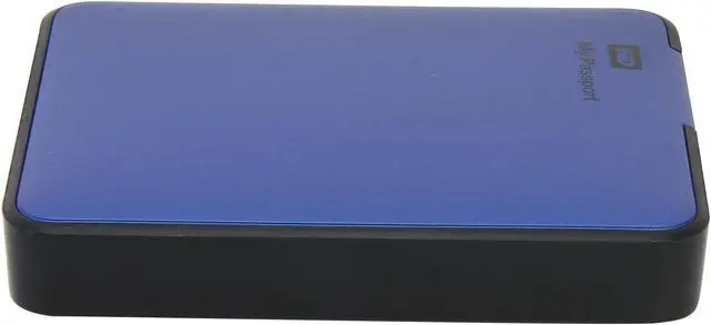 Alt view image 3 of 5 - WD 2TB My Passport Essential External Hard Drive USB 3.0 Model WDBY8L0020BBL-NESN Blue
