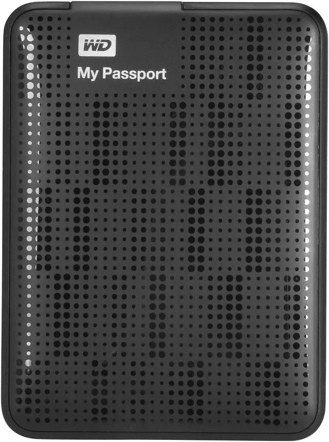 Alt view image 2 of 7 - WD 1TB My Passport Portable Hard Drive USB 3.0 Model WDBBEP0010BBK Black