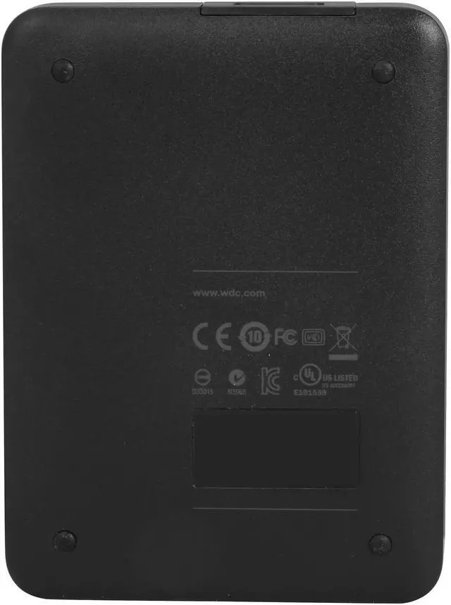 Alt view image 4 of 7 - WD 1TB My Passport Portable Hard Drive USB 3.0 Model WDBBEP0010BBK Black