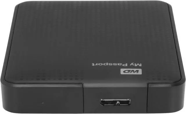 Alt view image 6 of 7 - WD 1TB My Passport Portable Hard Drive USB 3.0 Model WDBBEP0010BBK Black