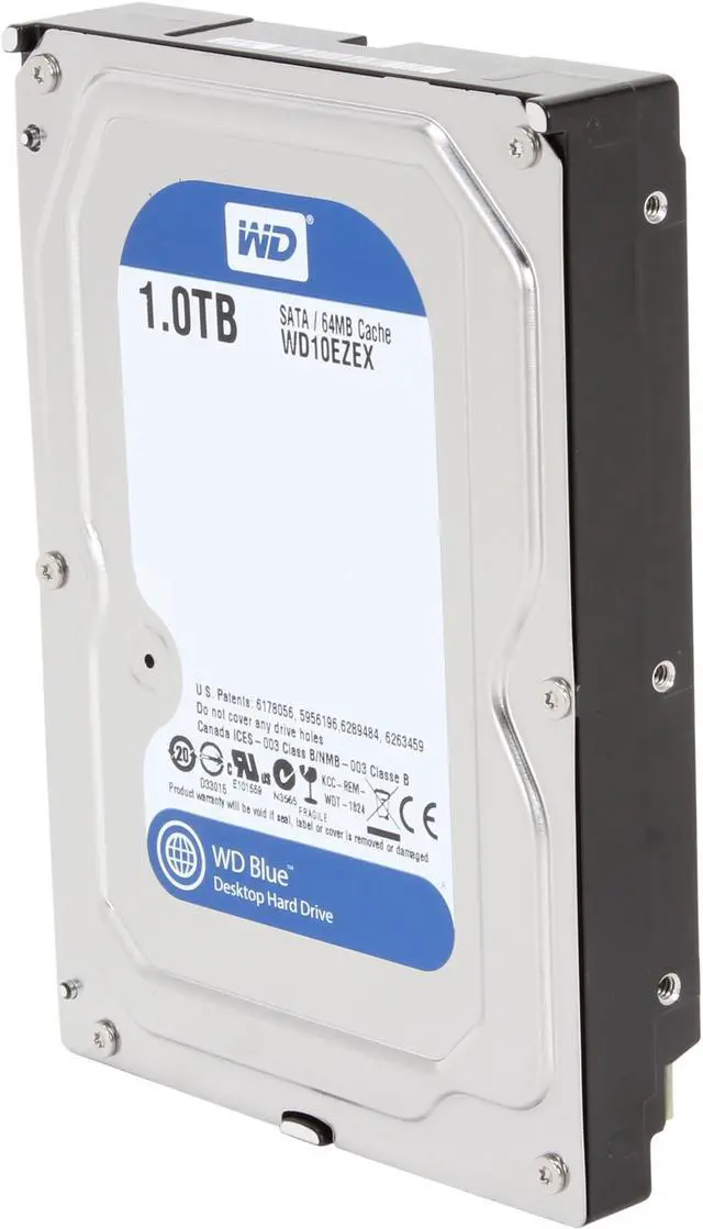Alt view image 2 of 5 - WD Desktop Mainstream WDBH2D0010HNC-NRSN 1TB 7200 RPM 64MB Cache SATA 6.0Gb/s 3.5" Internal Hard Drive Retail Kit