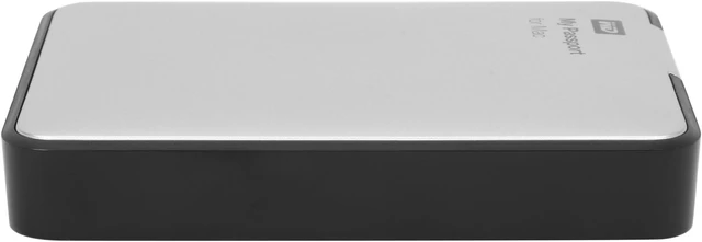 Alt view image 3 of 6 - WD 2TB Silver My Passport for Mac Portable External Hard Drive - USB 3.0 - WDBZYL0020BSL-NESN