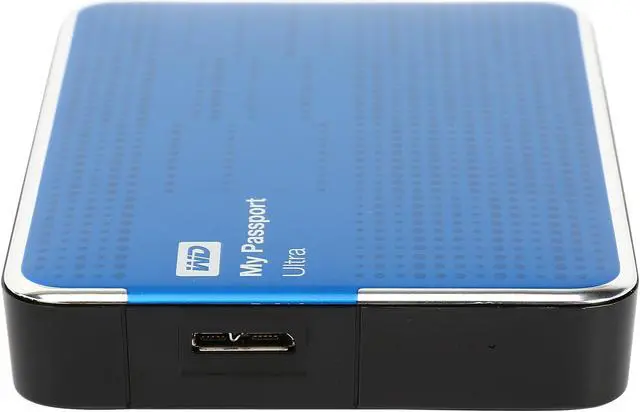 Alt view image 4 of 7 - WD 2TB My Passport Ultra Portable Hard Drive USB 3.0 Model WDBMWV0020BBL-NESN Blue