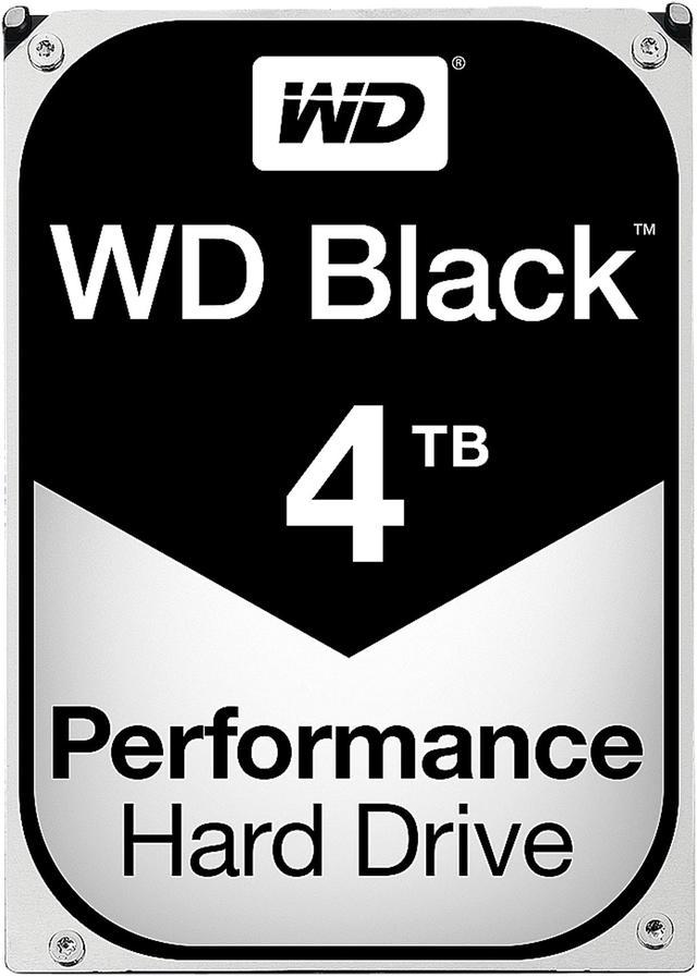 WD Black 4TB Performance Desktop Hard Disk Drive - 7200 RPM SATA 6Gb/s 64MB  Cache 3.5 Inch - WD4003FZEX