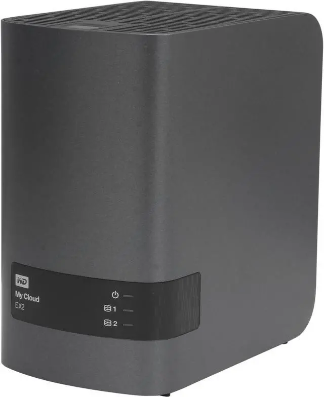 Main image of WD My Cloud EX2 6TB Personal Cloud Storage - NAS (WDBVKW0060JCH-NESN)