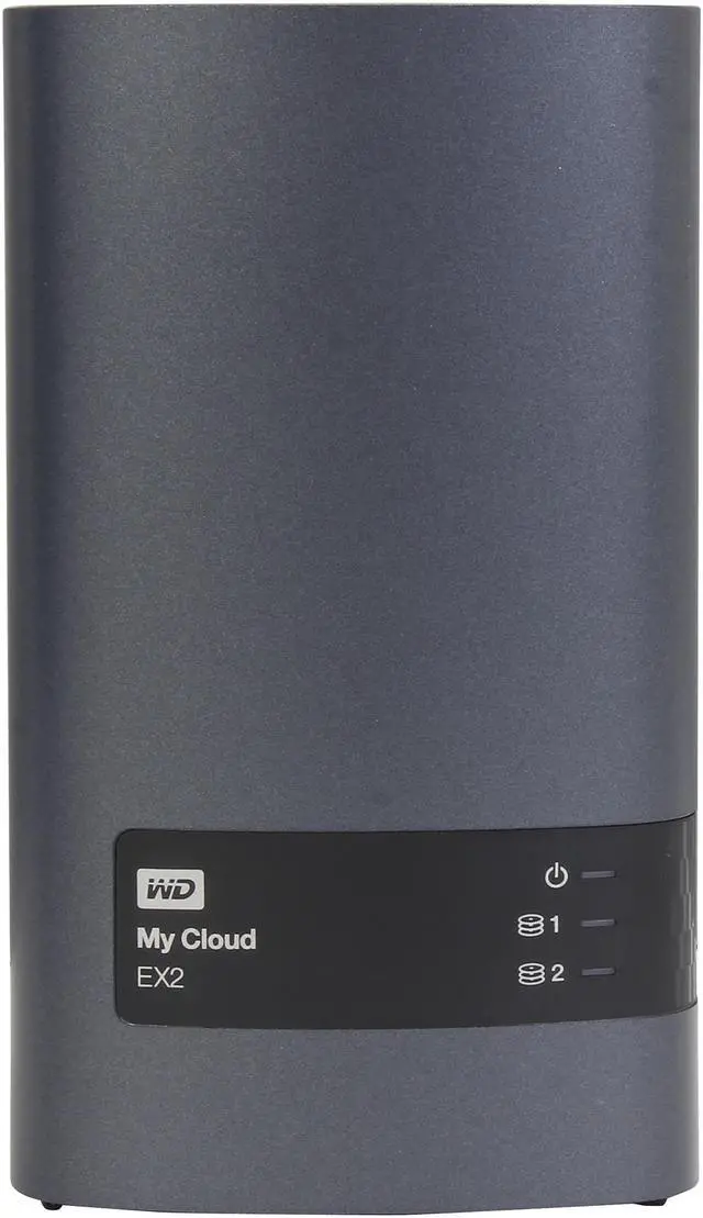 Alt view image 2 of 6 - WD My Cloud EX2 6TB Personal Cloud Storage - NAS (WDBVKW0060JCH-NESN)