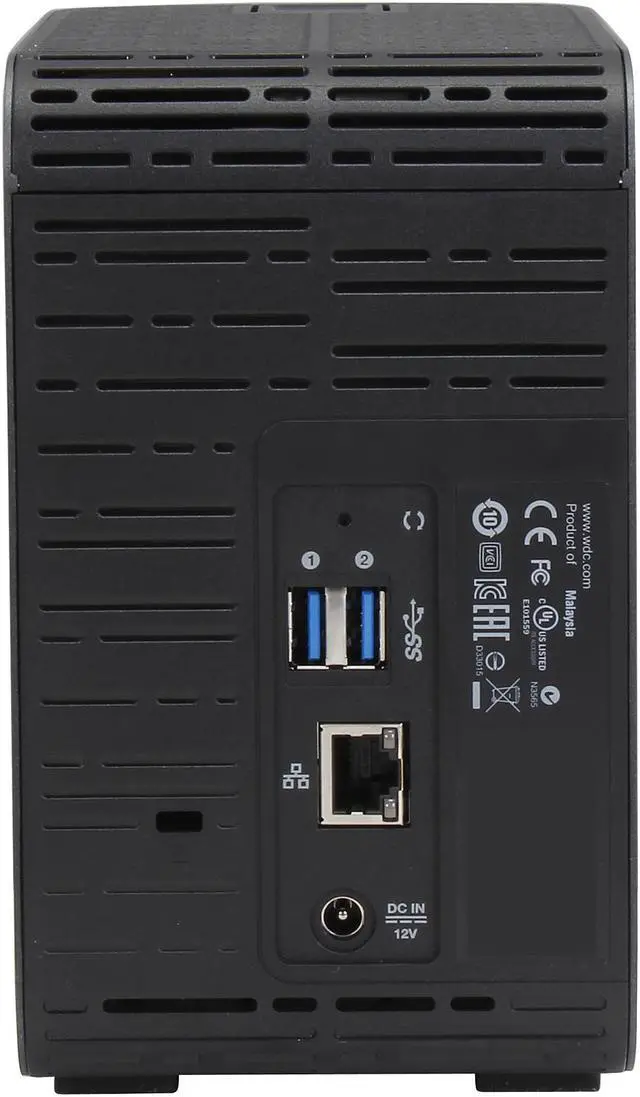 Alt view image 4 of 6 - WD My Cloud EX2 6TB Personal Cloud Storage - NAS (WDBVKW0060JCH-NESN)
