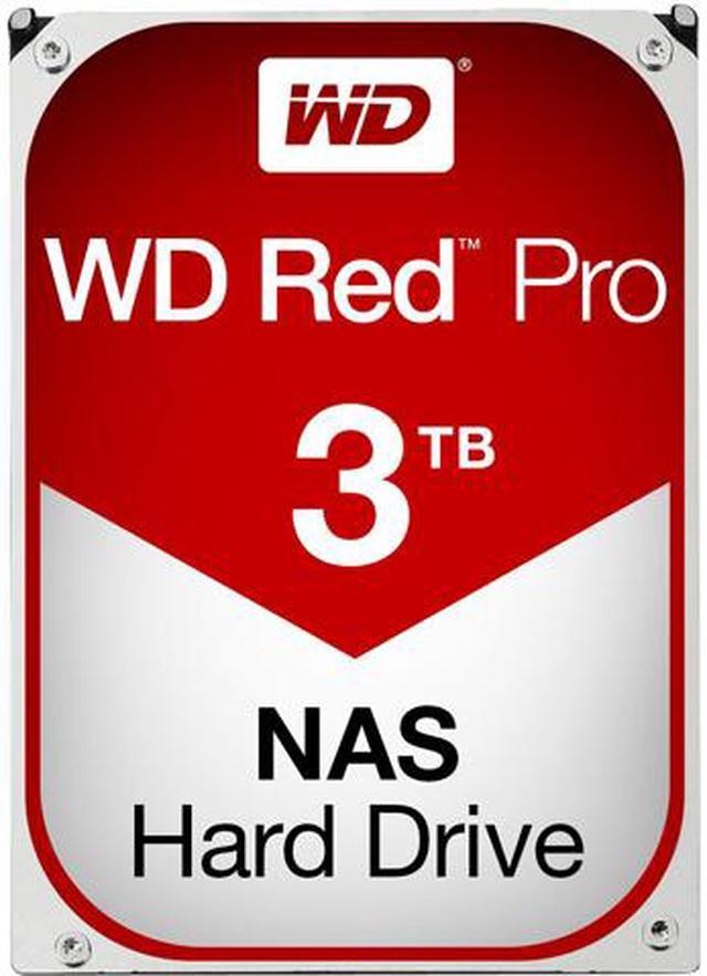 WD Red Pro 3TB NAS Hard Disk Drive 7200 RPM 3.5