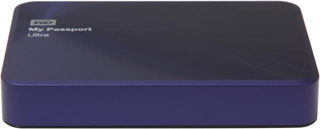 Alt view image 9 of 13 - WD 1TB Blue-Black My Passport Ultra Metal Edition Portable External Hard Drive - USB 3.0 - WDBTYH0010BBA-NESN