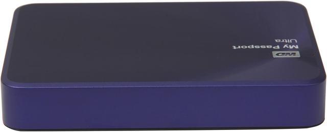 Alt view image 11 of 13 - WD 1TB Blue-Black My Passport Ultra Metal Edition Portable External Hard Drive - USB 3.0 - WDBTYH0010BBA-NESN
