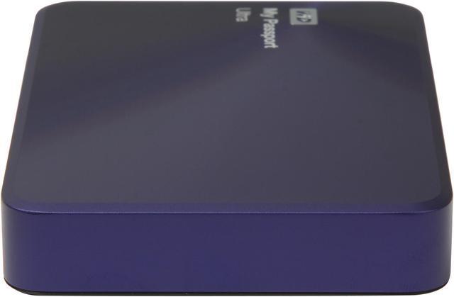 Alt view image 12 of 13 - WD 1TB Blue-Black My Passport Ultra Metal Edition Portable External Hard Drive - USB 3.0 - WDBTYH0010BBA-NESN