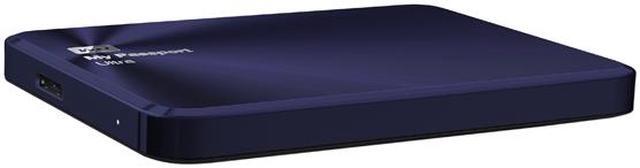 Alt view image 4 of 13 - WD 1TB Blue-Black My Passport Ultra Metal Edition Portable External Hard Drive - USB 3.0 - WDBTYH0010BBA-NESN