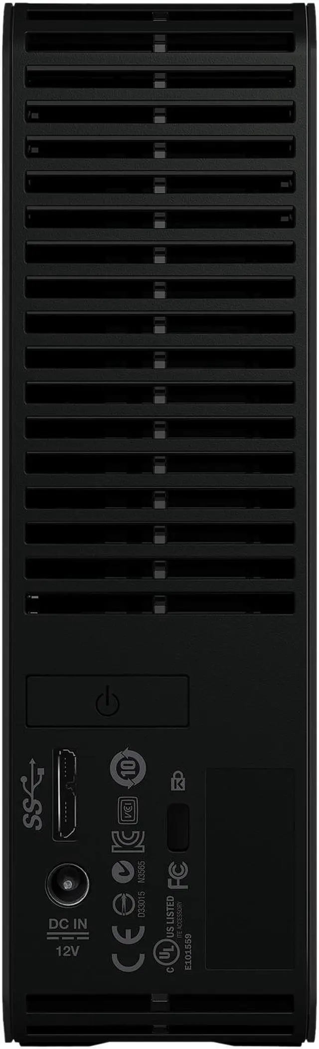 Alt view image 4 of 7 - WD Elements 4TB USB 3.0 Desktop External Hard Drive WDBWLG0040HBK-NESN Black