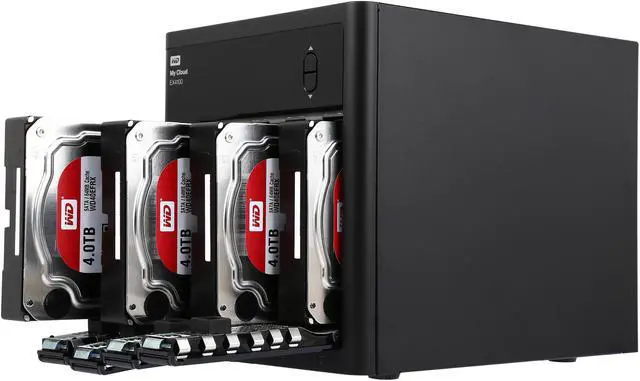 Alt view image 9 of 11 - WD 16TB My Cloud EX4100 Expert Series for Mac/PC & iOS/Android - NAS (WDBWZE0160KBK-NESN)