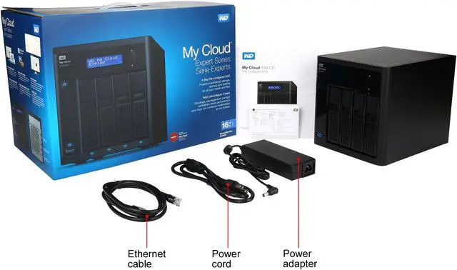 Alt view image 11 of 11 - WD 16TB My Cloud EX4100 Expert Series for Mac/PC & iOS/Android - NAS (WDBWZE0160KBK-NESN)