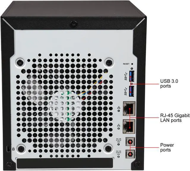 Alt view image 6 of 8 - WD 24TB My Cloud EX4100 Expert Series for Mac/PC & iOS/Android - NAS (WDBWZE0240KBK-NESN)