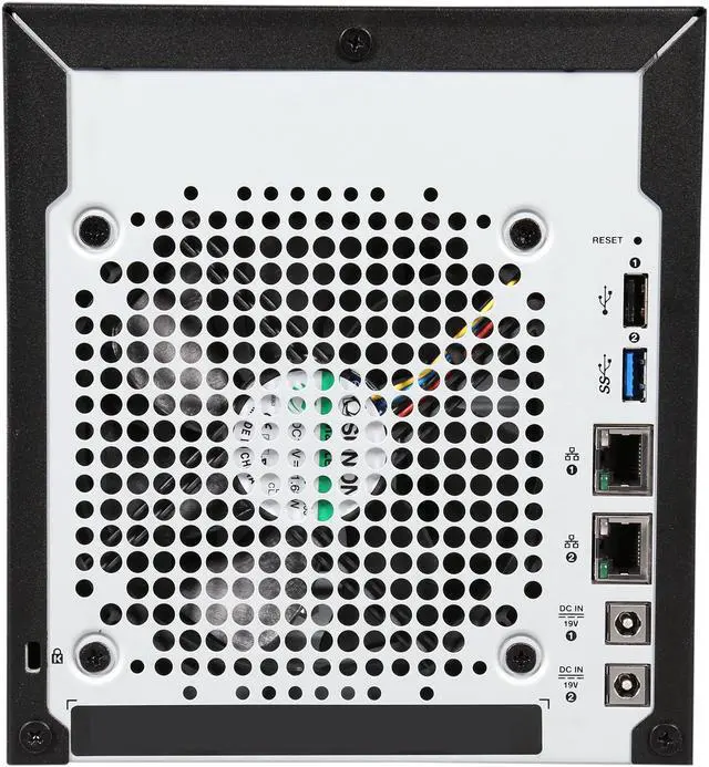 Alt view image 4 of 6 - WD 8TB My Cloud DL4100 Business Series DL4100 NAS Network Attached Storage - NAS WDBNEZ0080KBK-NESN