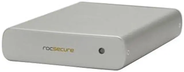 Alt view image 2 of 7 - rocstor Rocbit 2A 160GB 5400 RPM 2.5" USB 2.0 / Firewire400 Encrypted External Hard Drive Model J202F5-40
