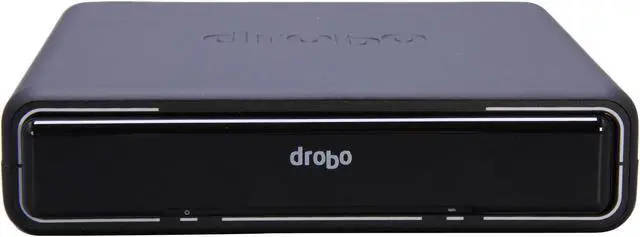 Alt view image 2 of 6 - Drobo Direct Attached Storage - 4 bay array - USB3 and Thunderbolt ports - Designed for portability (DR-MINI-1A21)