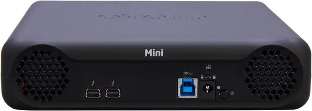 Alt view image 4 of 6 - Drobo Direct Attached Storage - 4 bay array - USB3 and Thunderbolt ports - Designed for portability (DR-MINI-1A21)