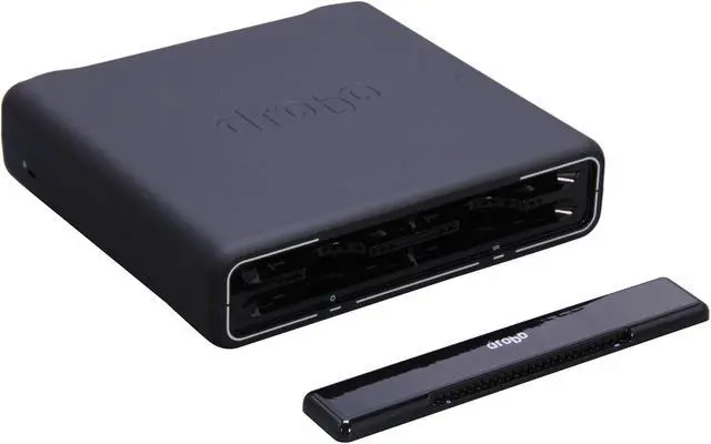 Alt view image 5 of 6 - Drobo Direct Attached Storage - 4 bay array - USB3 and Thunderbolt ports - Designed for portability (DR-MINI-1A21)