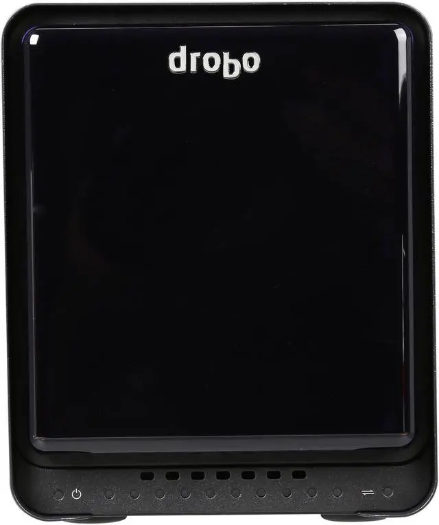 Alt view image 2 of 6 - Drobo Direct Attached Storage - 5 bay array with mSATA SSD acceleration - USB 3 and Thunderbolt ports (DRDR5A21)