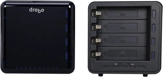 Alt view image 2 of 6 - Drobo Direct Attached Storage - 4 bay array  - USB 3 port (DDR3A21)