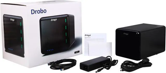 Alt view image 6 of 6 - Drobo Direct Attached Storage - 4 bay array  - USB 3 port (DDR3A21)