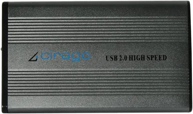 Alt view image 2 of 6 - cirago 80GB USB 2.0 2.5" External Hard Drive CST1080