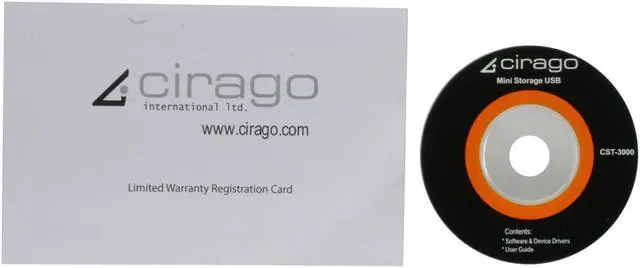 Alt view image 8 of 9 - cirago CST3060BLK 60GB 1.8" USB 2.0 External Hard Drive