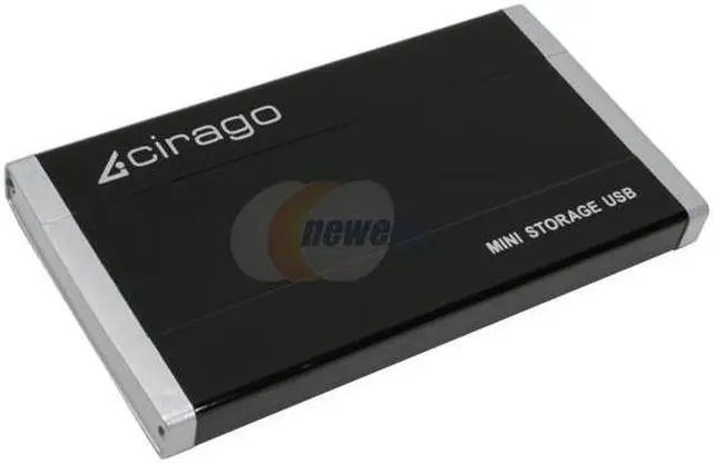 Alt view image 4 of 9 - cirago CST3060BLK 60GB 1.8" USB 2.0 External Hard Drive