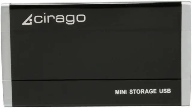 Alt view image 2 of 9 - cirago CST3060BLK 60GB 1.8" USB 2.0 External Hard Drive