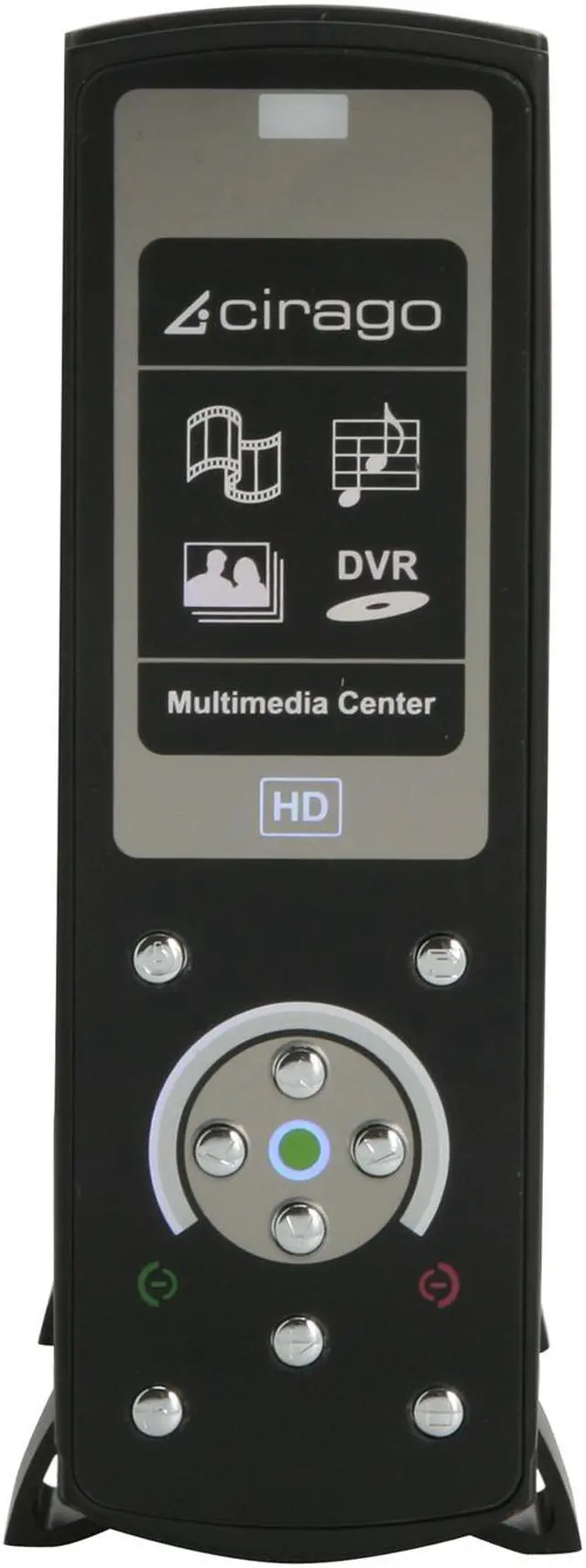 Alt view image 3 of 6 - cirago 1TB USB 2.0 / Ethernet / WiFi USB Dongle 3.5" Media Center USB/Ethernet/AV CMC1100