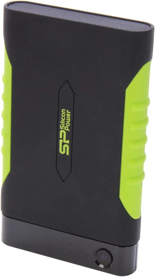 Main image of Silicon Power 500GB Rugged Armor A15 External Hard Drive (Meets Military Drop-test Standards) USB 3.0 Model SP500GBPHDA15S3K Black