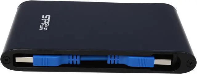Alt view image 6 of 7 - Silicon Power 2TB Armor A80 Portable Hard Drive USB 3.0 Model SP020TBPHDA80S3B Blue