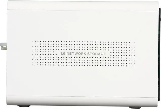 Alt view image 3 of 5 - LG N2R1DD2 1TB x 2 (3.5", 7,200rpm) Super Multi NAS with DVD-RW