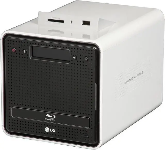 Main image of LG N2B1DD2 1TB x 2 (3.5", 7,200rpm) Super Multi NAS with Blu-ray Re-Writer