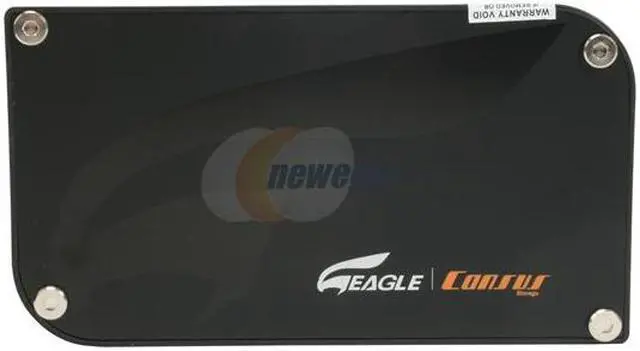 Alt view image 2 of 7 - Eagle Tech 250GB USB 2.0 3.5" External Hard Drive ET-CS250NSU2-BK Black
