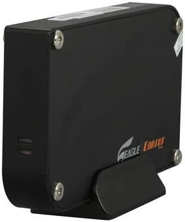 Main image of Eagle Tech 320GB USB 2.0 3.5" External Hard Drive ET-CS320NSU2-BK Black