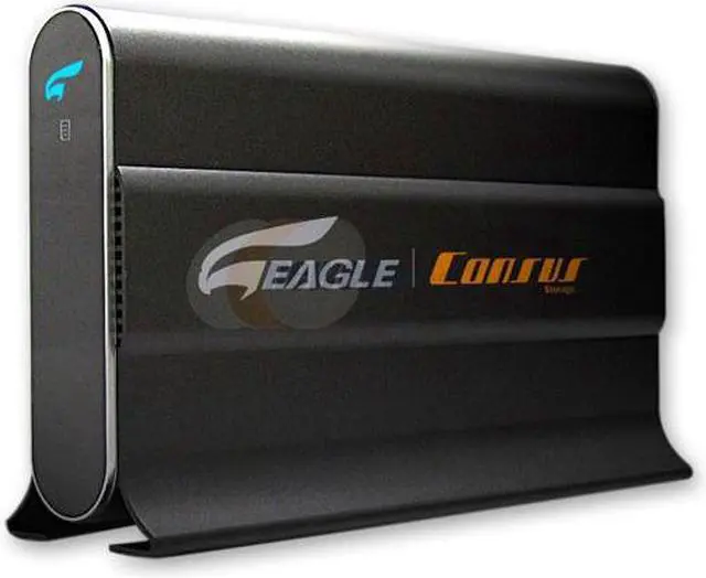 Main image of Eagle Tech 1TB USB 2.0 / eSATA 3.5" External Hard Drive ET-CS1000WESU2-BK Black