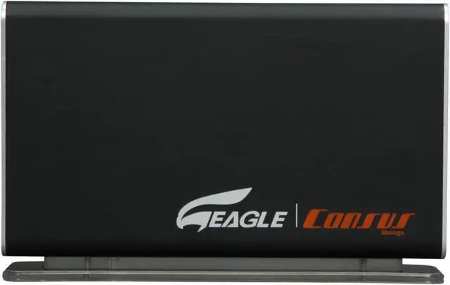 Alt view image 3 of 5 - Eagle Tech 2TB USB 3.0 3.5" External Hard Drive ET-CS2000TSU3-BK