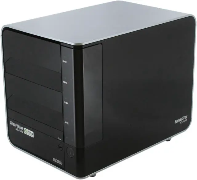 Main image of PROMISE SmartStor NS4600 Network Attached Storage and Digital Media Server