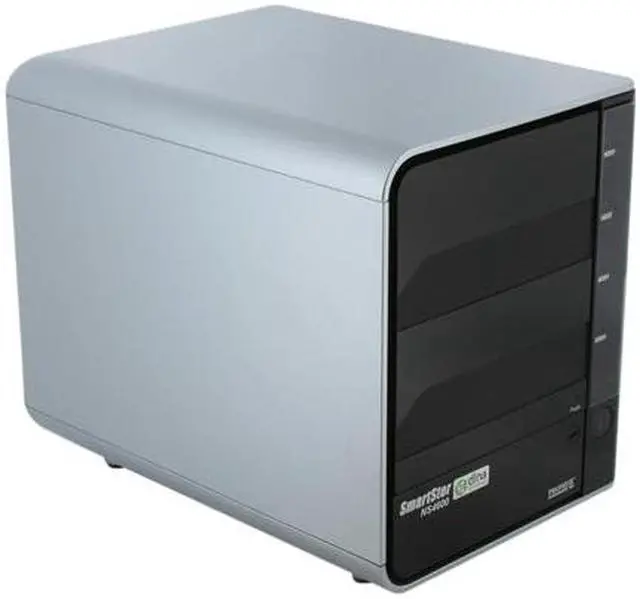 Alt view image 7 of 10 - PROMISE SmartStor NS4600 Network Attached Storage and Digital Media Server