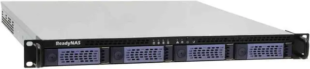 Main image of Infrant ReadyNAS 1000S RN1000S-3000, 4 x 750GB Seagate SATA, pre-built RAID 5, 512MB memory, 1U Rack mount