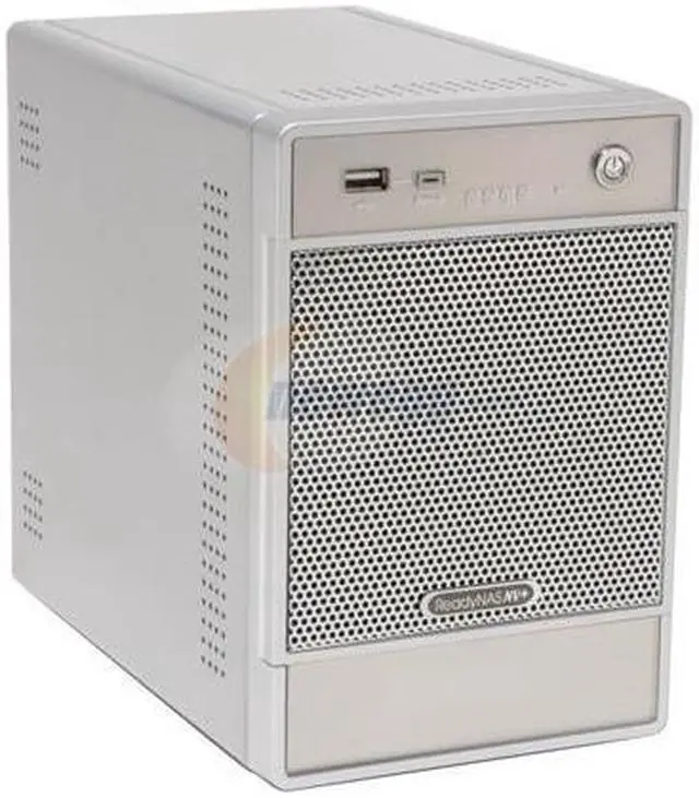 Main image of Infrant ReadyNAS NV+ RNV2-S2-X440, 1.6TB with 4 x 400GB pre-installed HDDs, X-RAID, 256MB memory