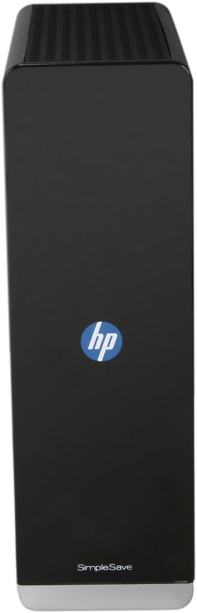 Alt view image 2 of 5 - HP SimpleSave 1TB USB 2.0 3.5" External Hard Drive HPBAAD0010HBK-NHSN