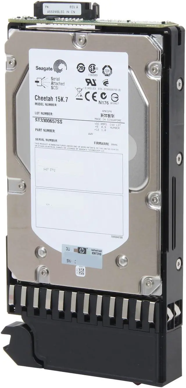 Alt view image 2 of 6 - HP P2000 AP858A 300GB 15000 RPM SAS 6Gb/s 3.5" Internal Hard Drive