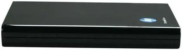 Alt view image 3 of 5 - HP SimpleSave 640GB USB 2.0 2.5" Portable Hard Drive HPBAAC6400ABK-NHSN Glossy Black