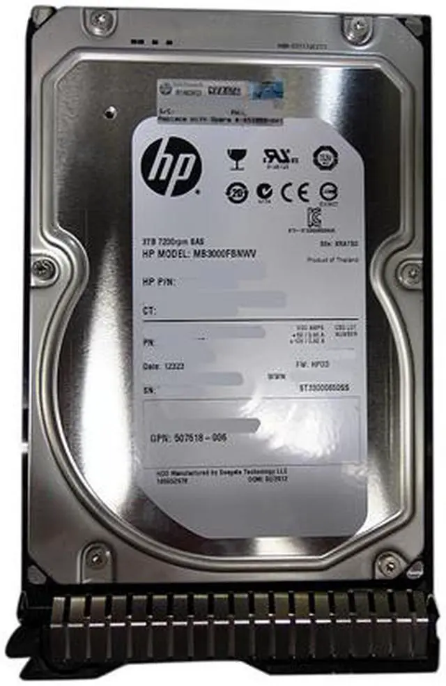 Alt view image 4 of 4 - HP 653950-001 146GB 15000 RPM SAS 6Gb/s 2.5" Hot-Plug Hard Drive
