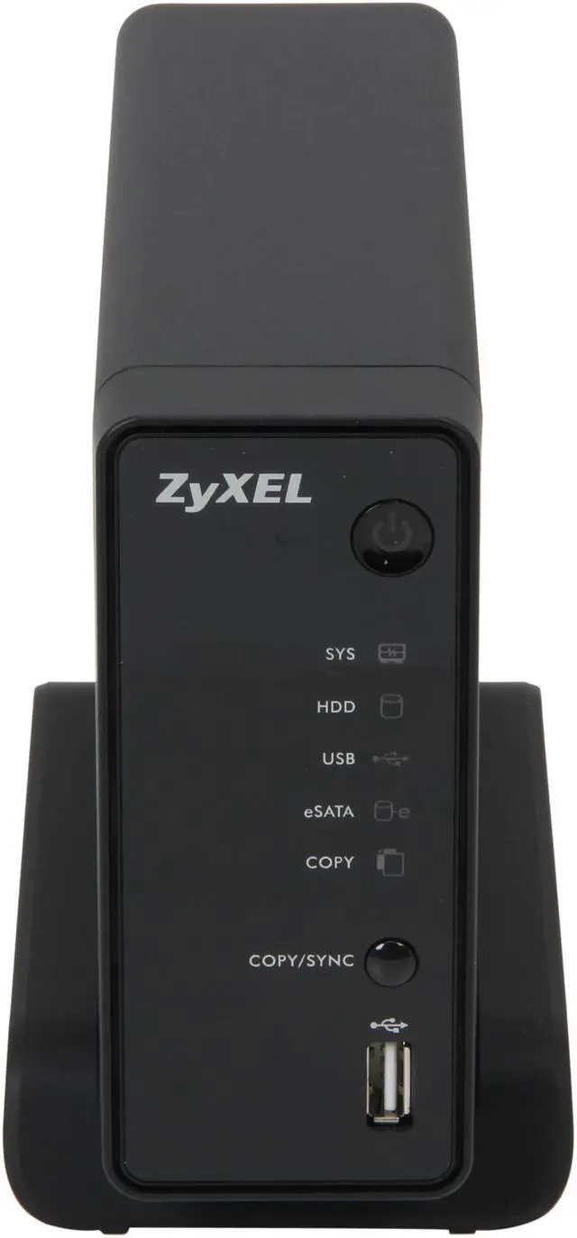 Alt view image 2 of 6 - ZyXEL NSA310 Diskless System 1-Bay Media Server